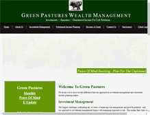 Tablet Screenshot of greenpastureswm.com